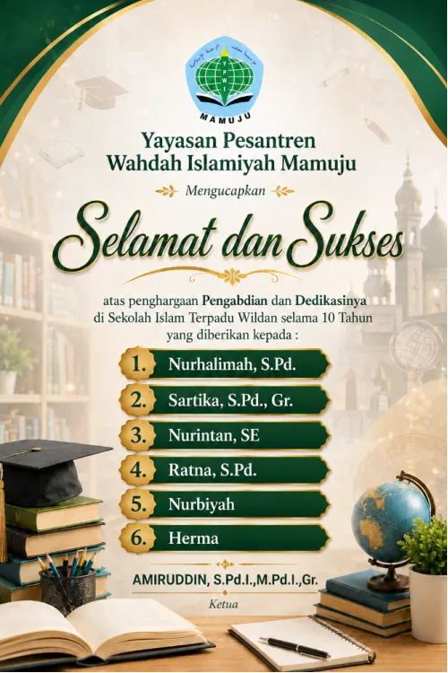 PENGHARGAAN ATAS DEDIKASINYA